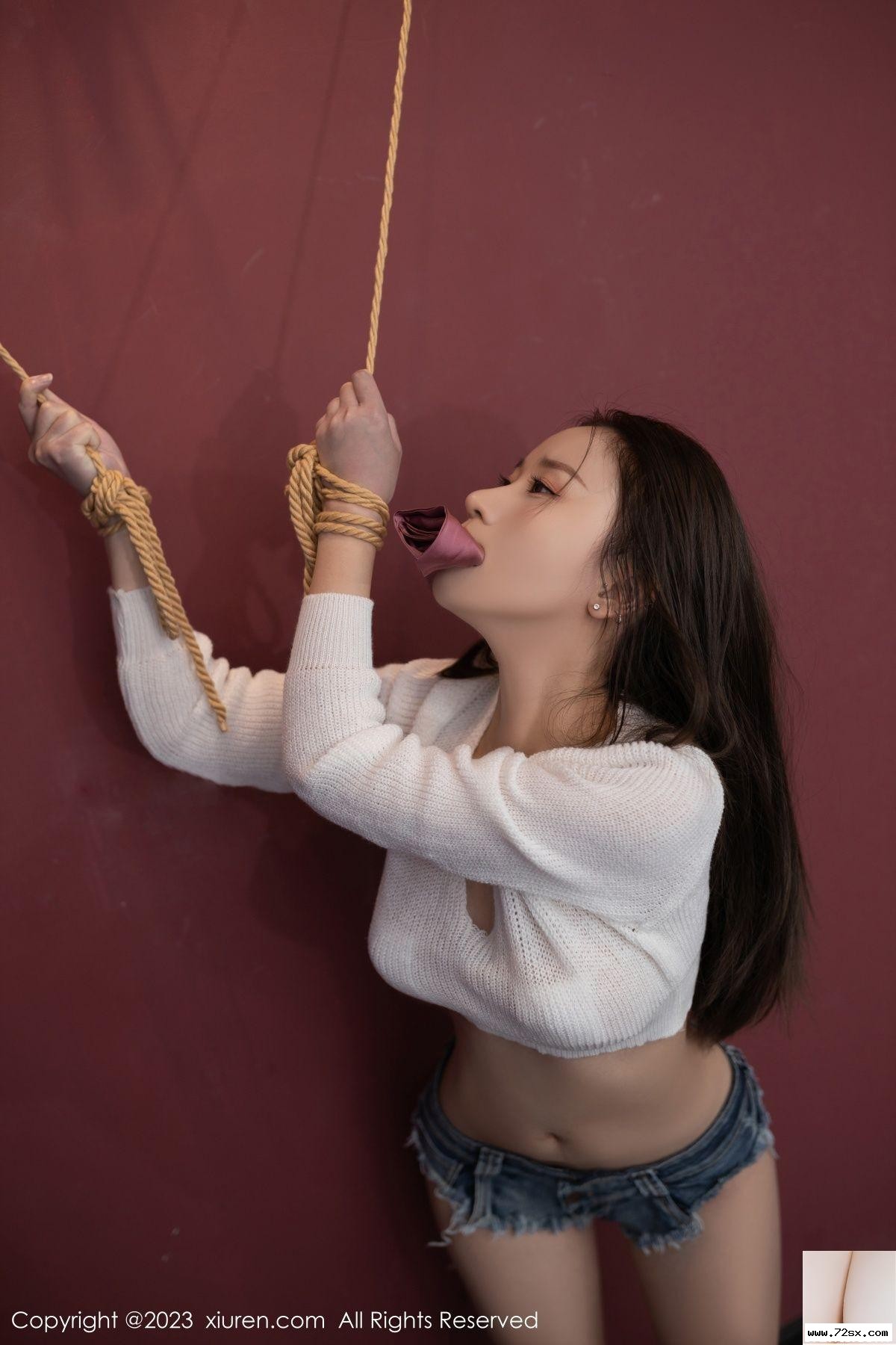 图片[5]-[XiuRen秀人網] 2023.05.17 Vol.6752 杏子Yada 完整-黑狗写真局