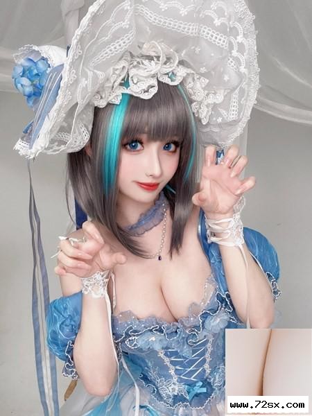 涼涼子《 柴郡冰雪公主 》VIP專屬 [41P]-黑狗写真局
