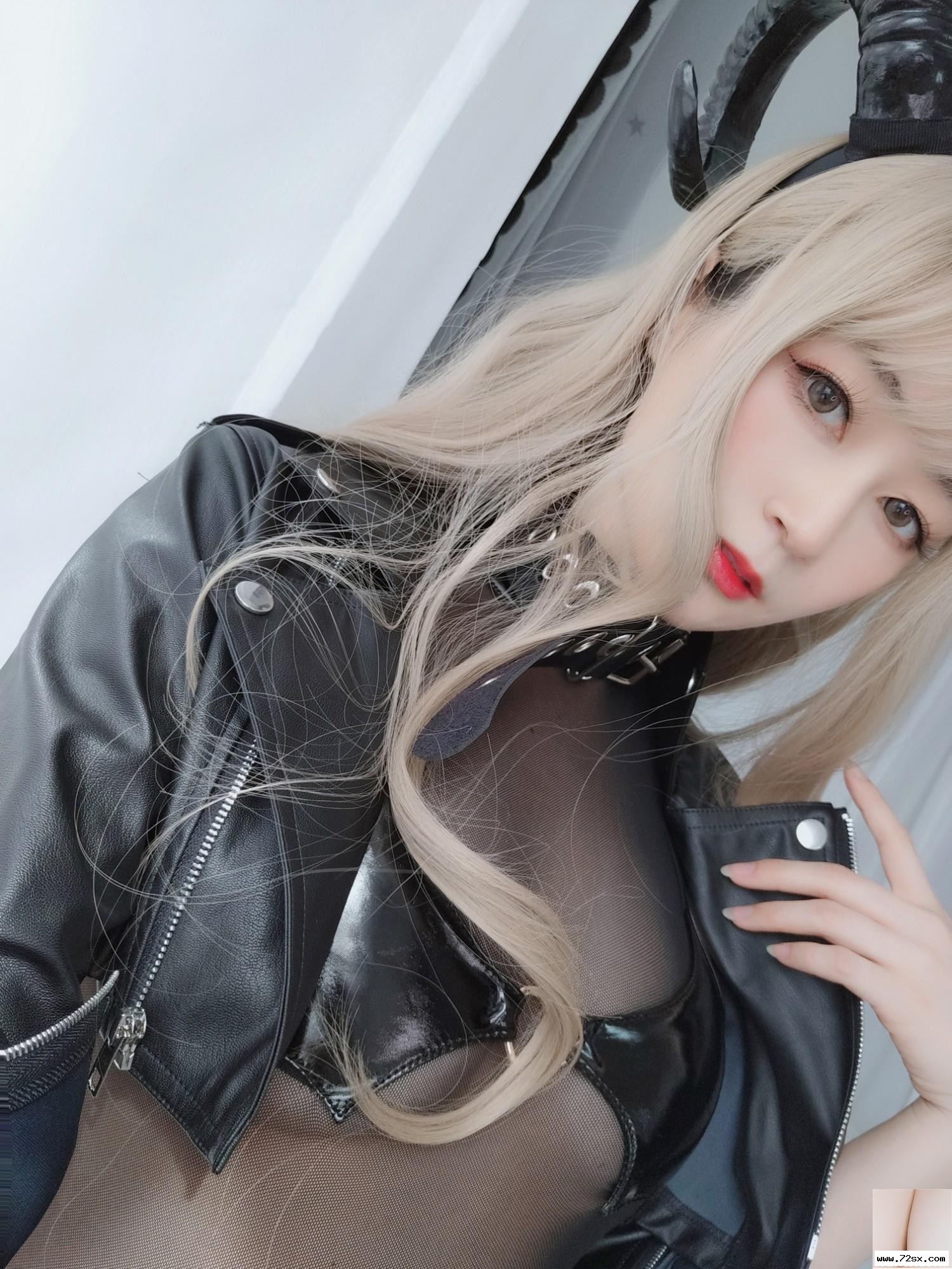 图片[4]-白銀81《皮衣惡魔》緊實桃尻完美曲線 (41P)-黑狗写真局