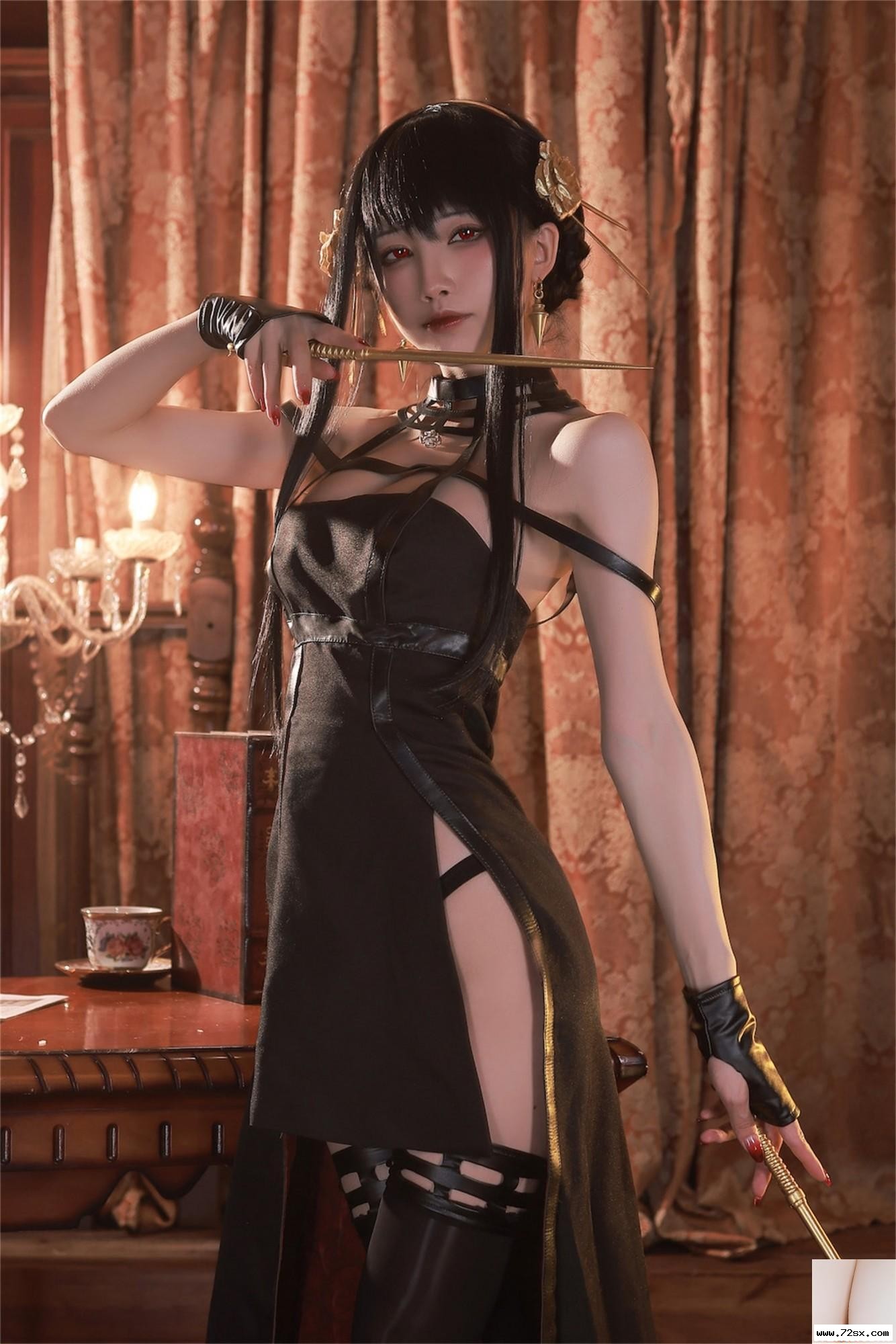 图片[1]-水淼Aqua《約爾·福傑2》神還原美人氣息處處致命 (64P)-黑狗写真局